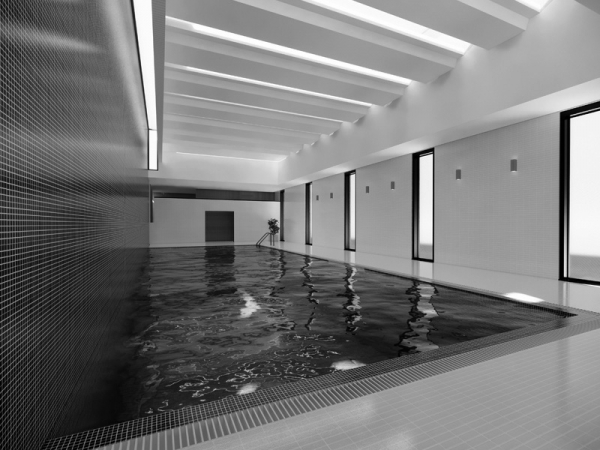 Pool design - Embassy of Iran in Afghanistan